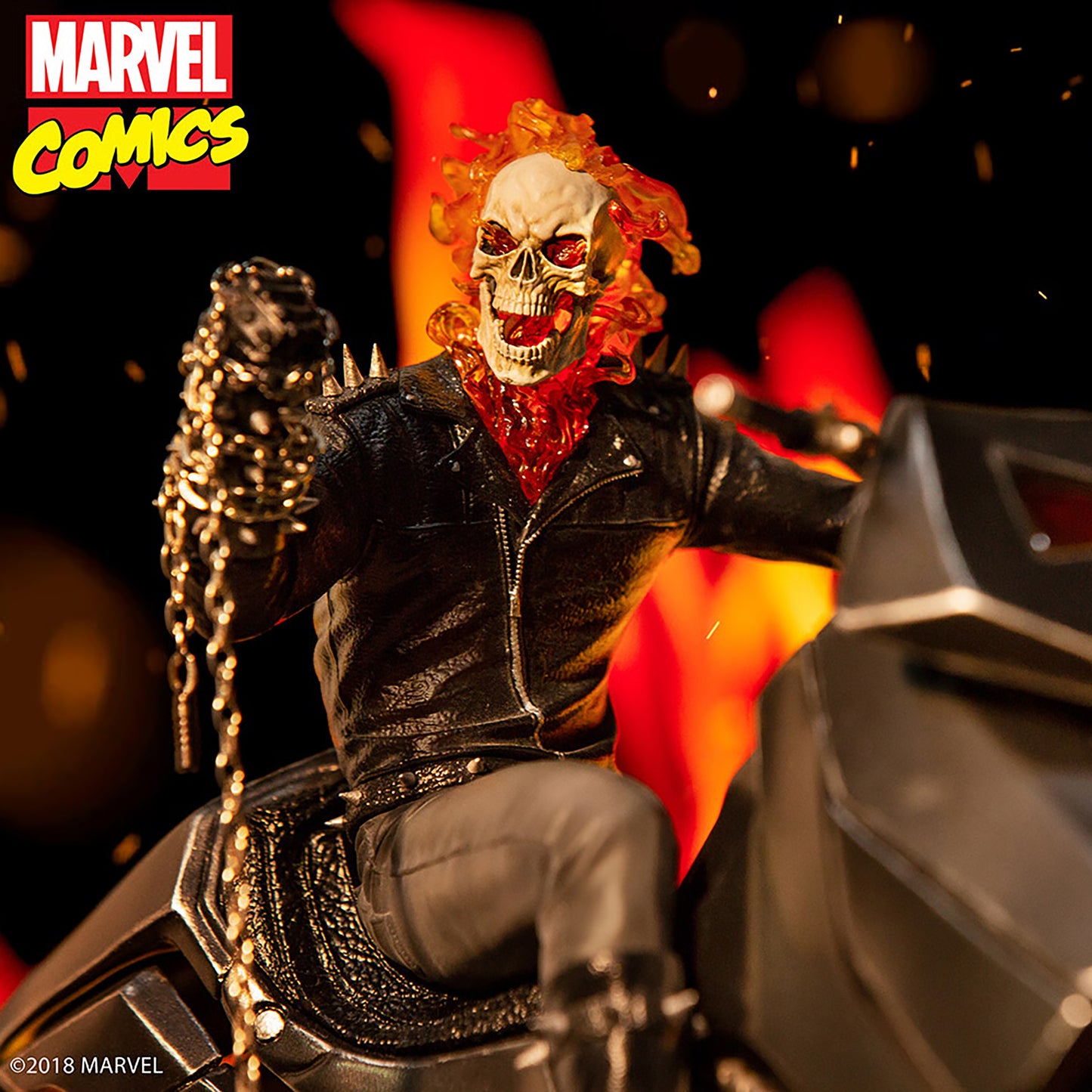 2019 SDCC Ghost Rider Art Scale 1/10 Figure - Iron Studios