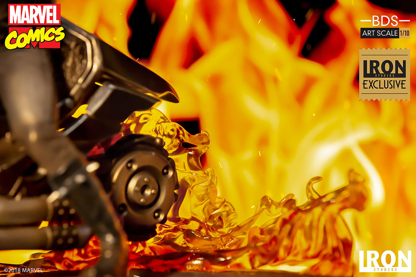 2019 SDCC Ghost Rider Art Scale 1/10 Figure - Iron Studios