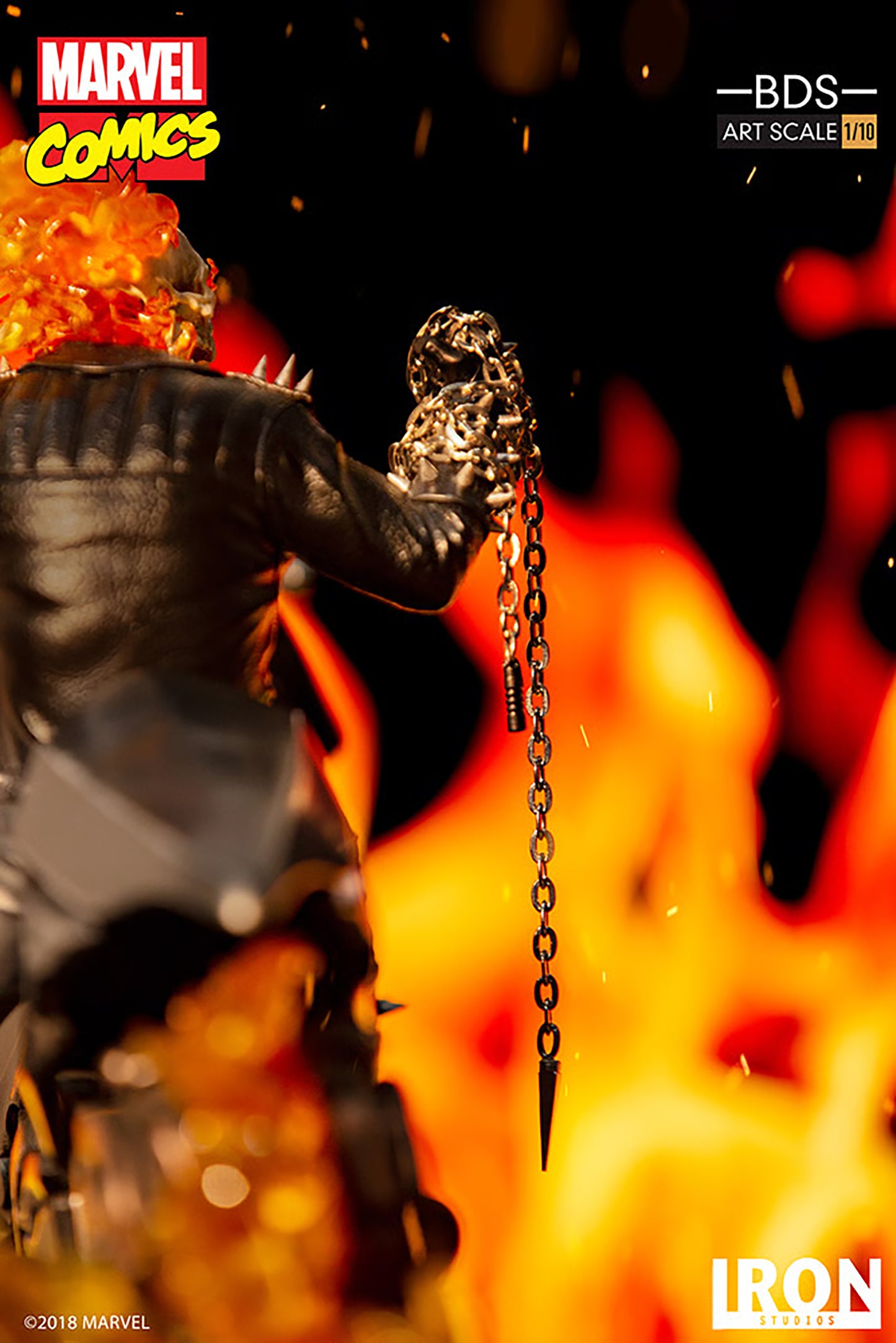 2019 SDCC Ghost Rider Art Scale 1/10 Figure - Iron Studios