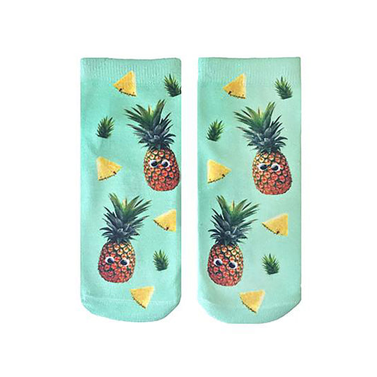 Googly Pineapple Ankle Socks