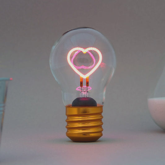 Heart Cordless Lightbulb