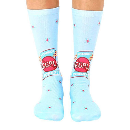 LIVING ROYAL I Cannot People Today Crew Socks Socks living royal 