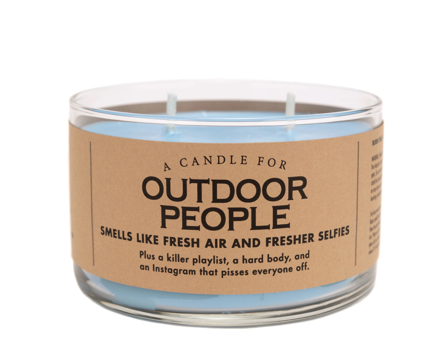 WHISKEY RIVER SOAP CO - Outdoor People Duo Candles Whiskey River Soap Co 