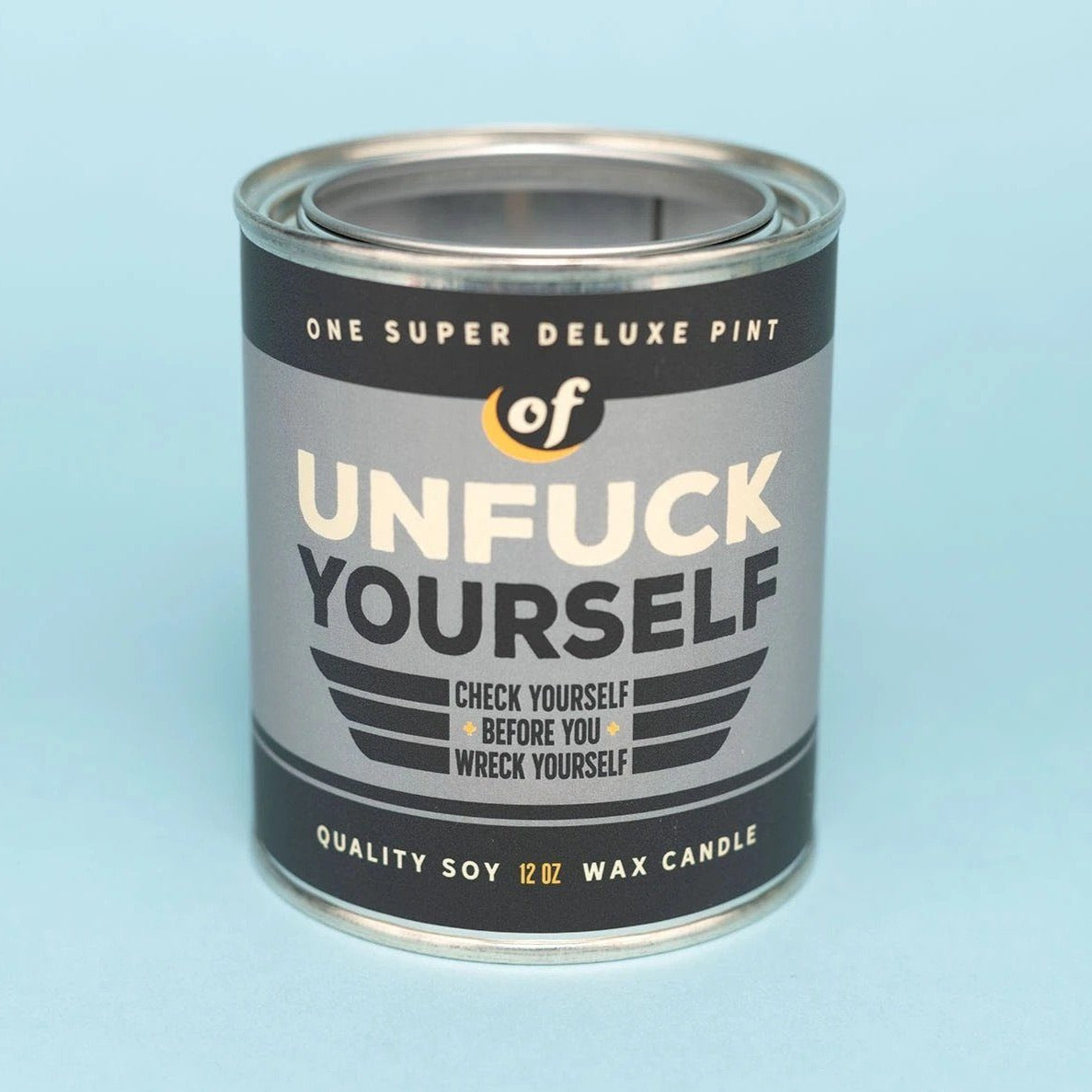 WHISKEY RIVER SOAP CO - Unf*ck Yourself Vintage Paint Can•dle Candle Whiskey River Soap Co 