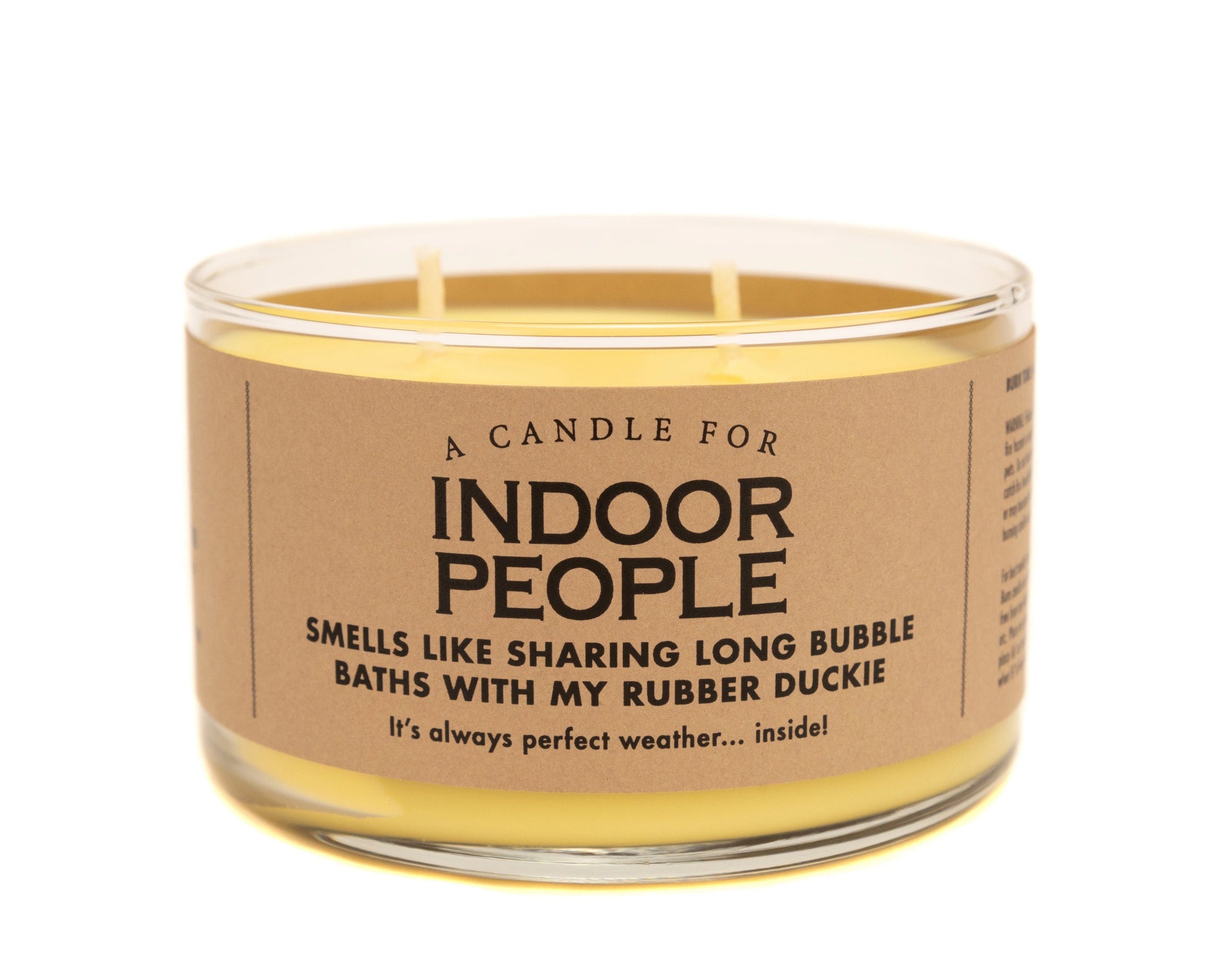 WHISKEY RIVER SOAP CO - Indoor People Duo Candles Whiskey River Soap Co 