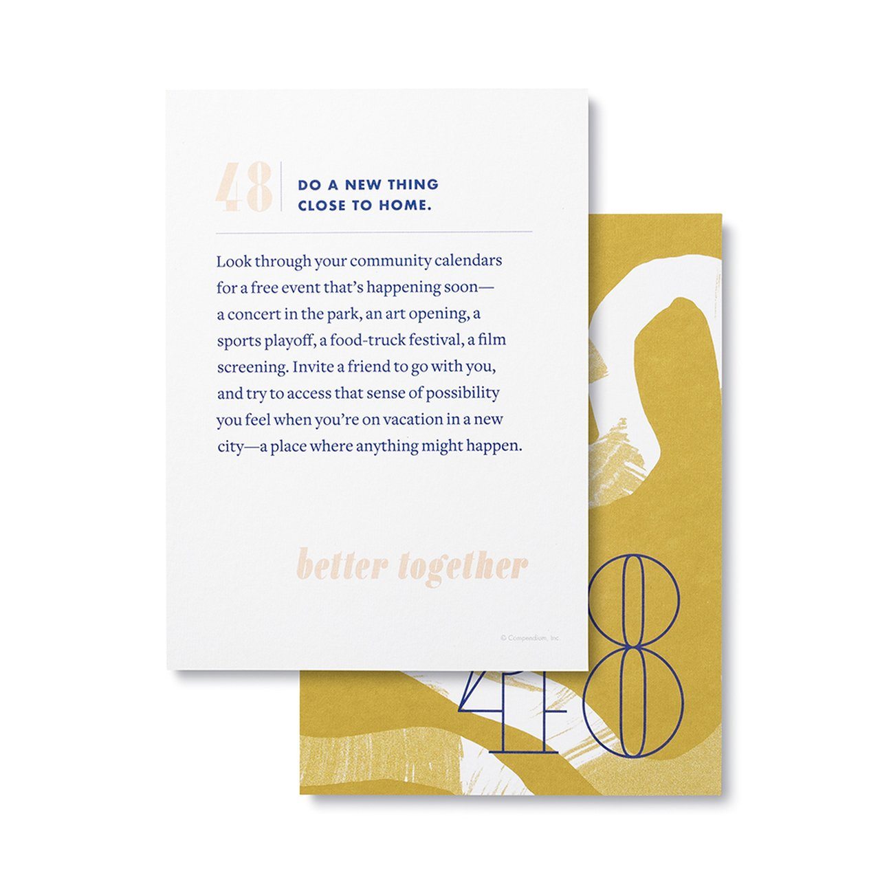 Better Together - Activity Card Set Books Compendium 