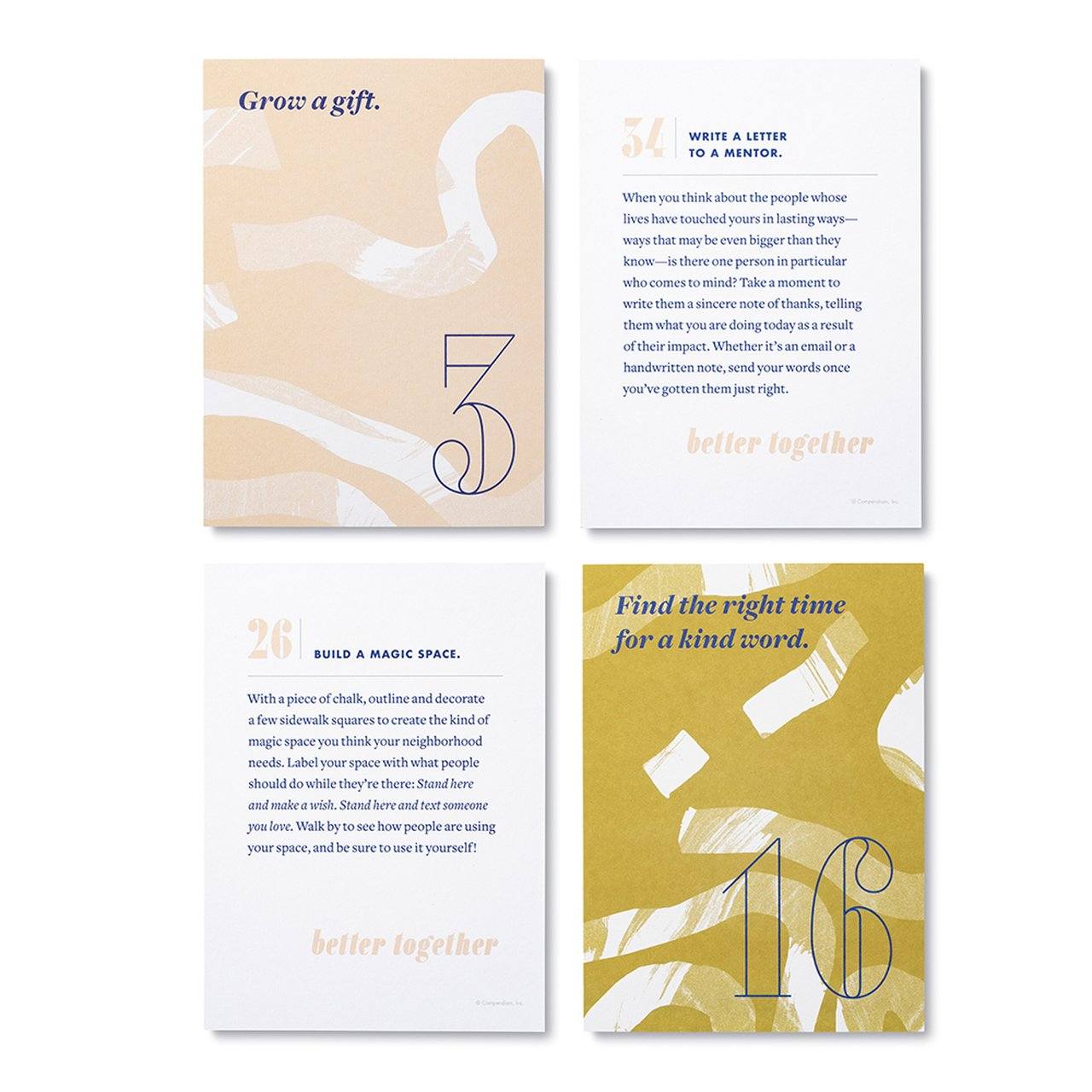 Better Together - Activity Card Set Books Compendium 