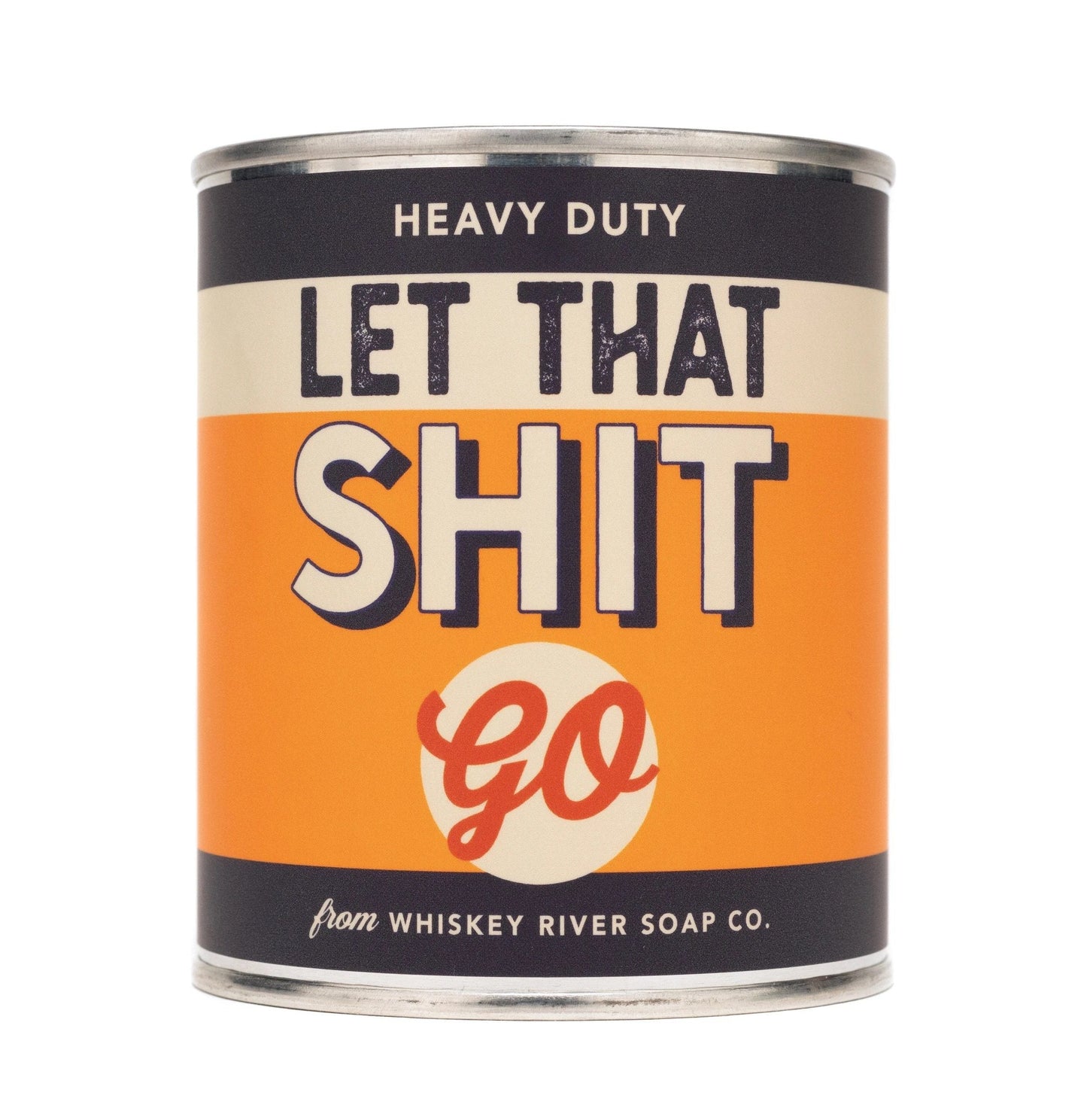 WHISKEY RIVER SOAP CO - Let That Sh*t Go Vintage Paint Can•dle Candle Whiskey River Soap Co 