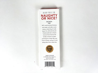 WHISKEY RIVER SOAP CO - Naughty Or Nice Pencil Set Whiskey River Soap Co 