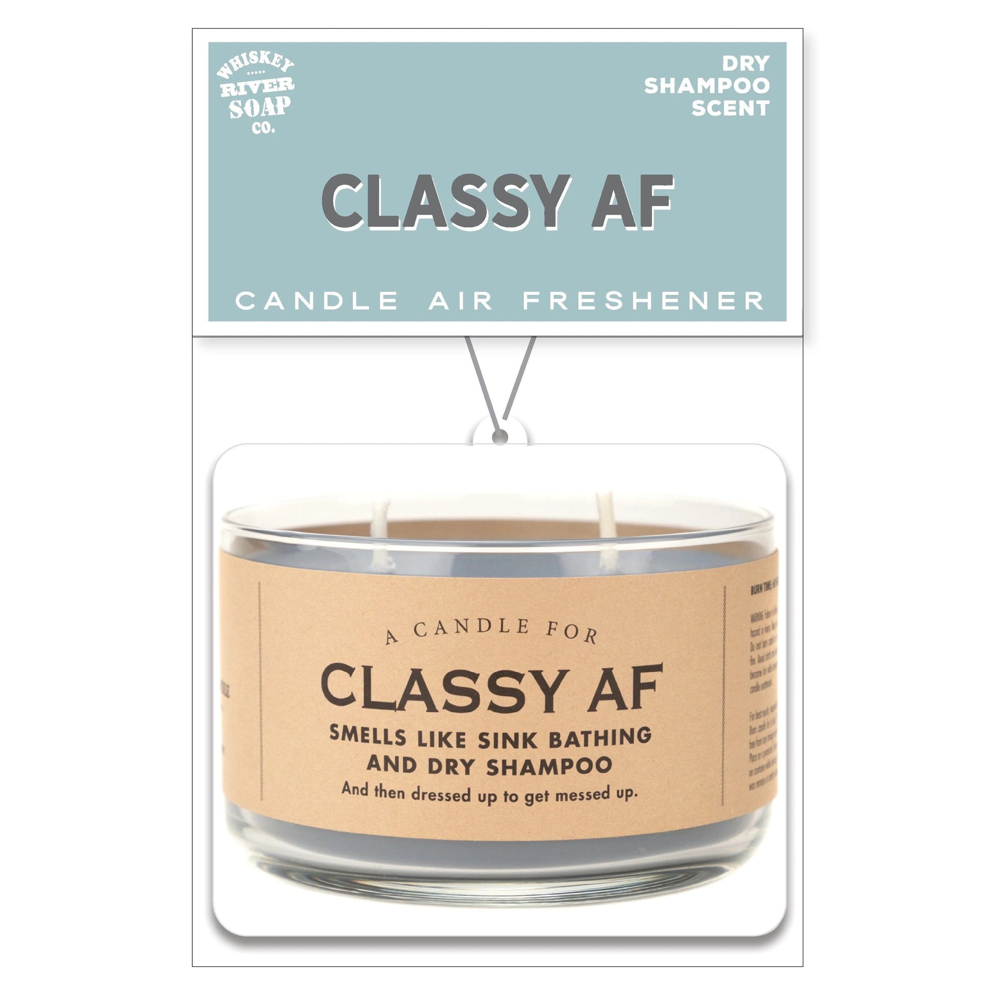 WHISKEY RIVER SOAP CO - Classy AF - Air Freshener Air Fresheners Whiskey River Soap Co 