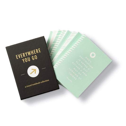 Everywhere You Go - Travel Notebook Collection Books Compendium 