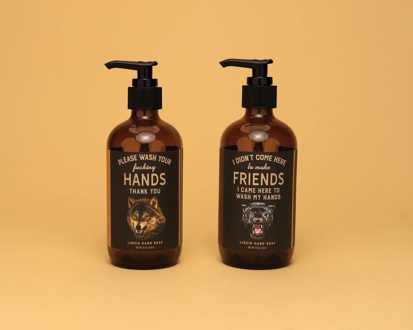 WHISKEY RIVER SOAP CO - I Didn’t Come Here To Make Friends - Liquid Hand Soap Liquid Hand Soap Whiskey River Soap Co 