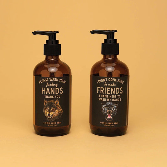 WHISKEY RIVER SOAP CO - I Didn’t Come Here To Make Friends - Liquid Hand Soap Liquid Hand Soap Whiskey River Soap Co 