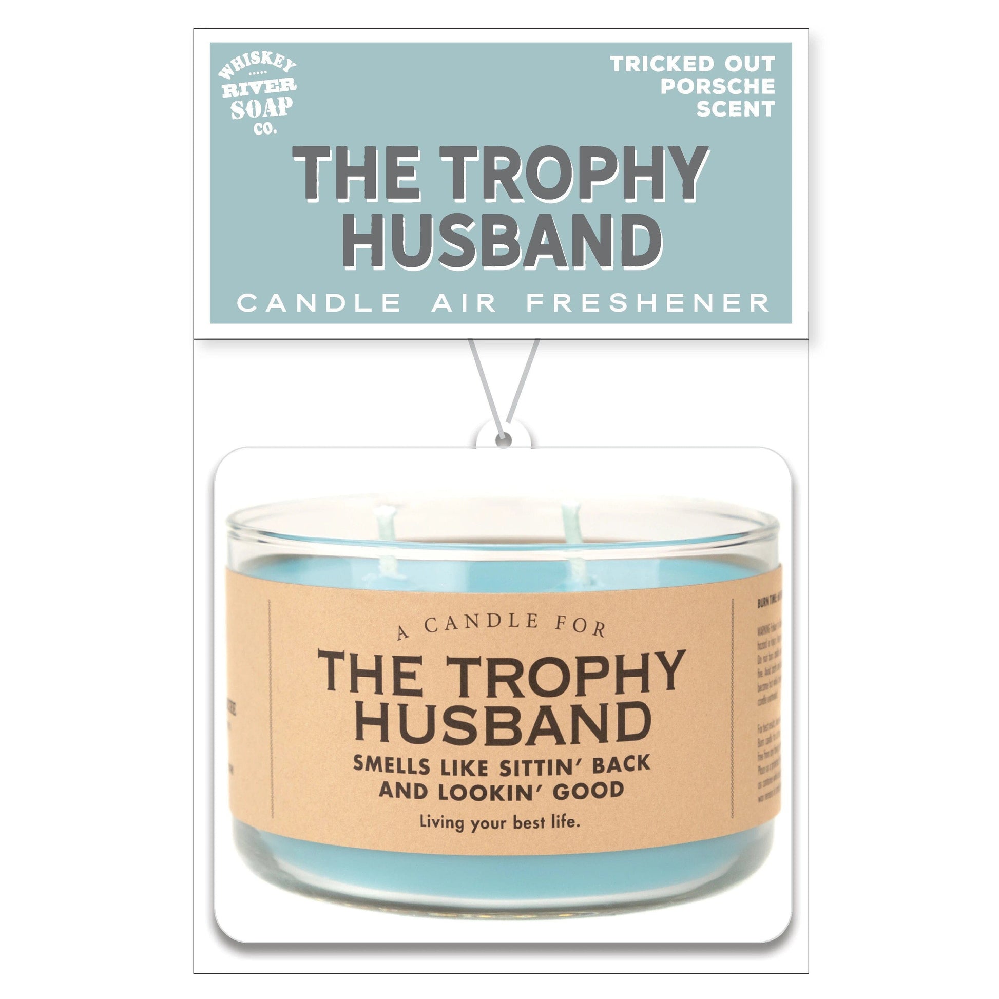 WHISKEY RIVER SOAP CO - Trophy Husband - Air Freshener Air Fresheners Whiskey River Soap Co 