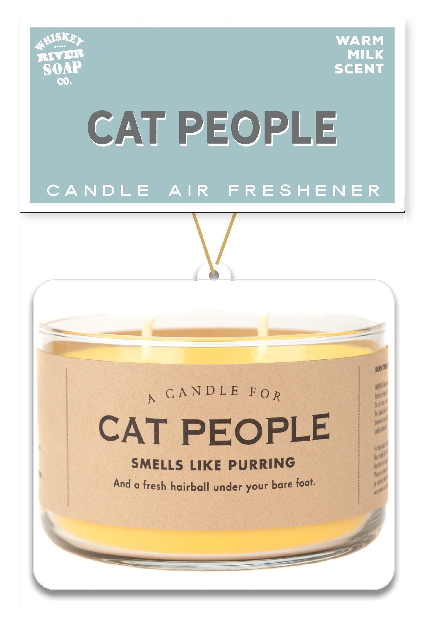 WHISKEY RIVER SOAP CO - Cat People - Air Freshener Air Fresheners Whiskey River Soap Co 