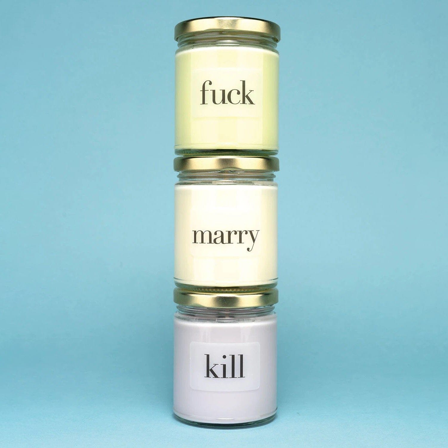 WHISKEY RIVER SOAP CO - F*ck Marry Kill Candles Candles Whiskey River Soap Co 