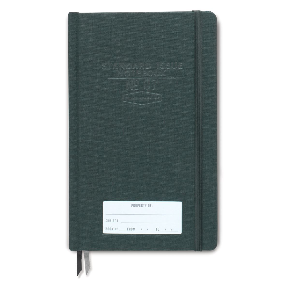 DESIGNWORKS INK Green Standard Issue Notebook Eight3Five Inc 