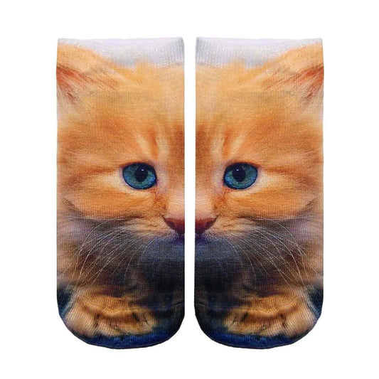Kitty Ankle Socks