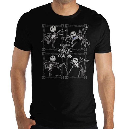 NIGHTMARE BEFORE CHRISTMAS Jack Boxes Tee Eight3Five Inc 
