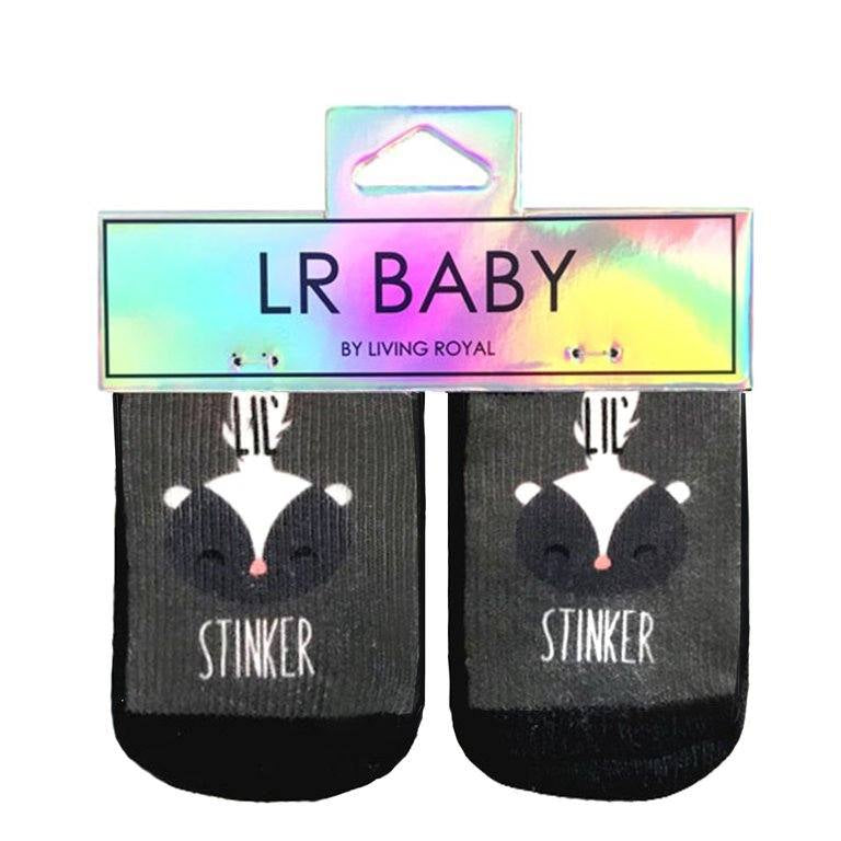 LIVING ROYAL Lil Stinker Baby Socks Socks living royal 