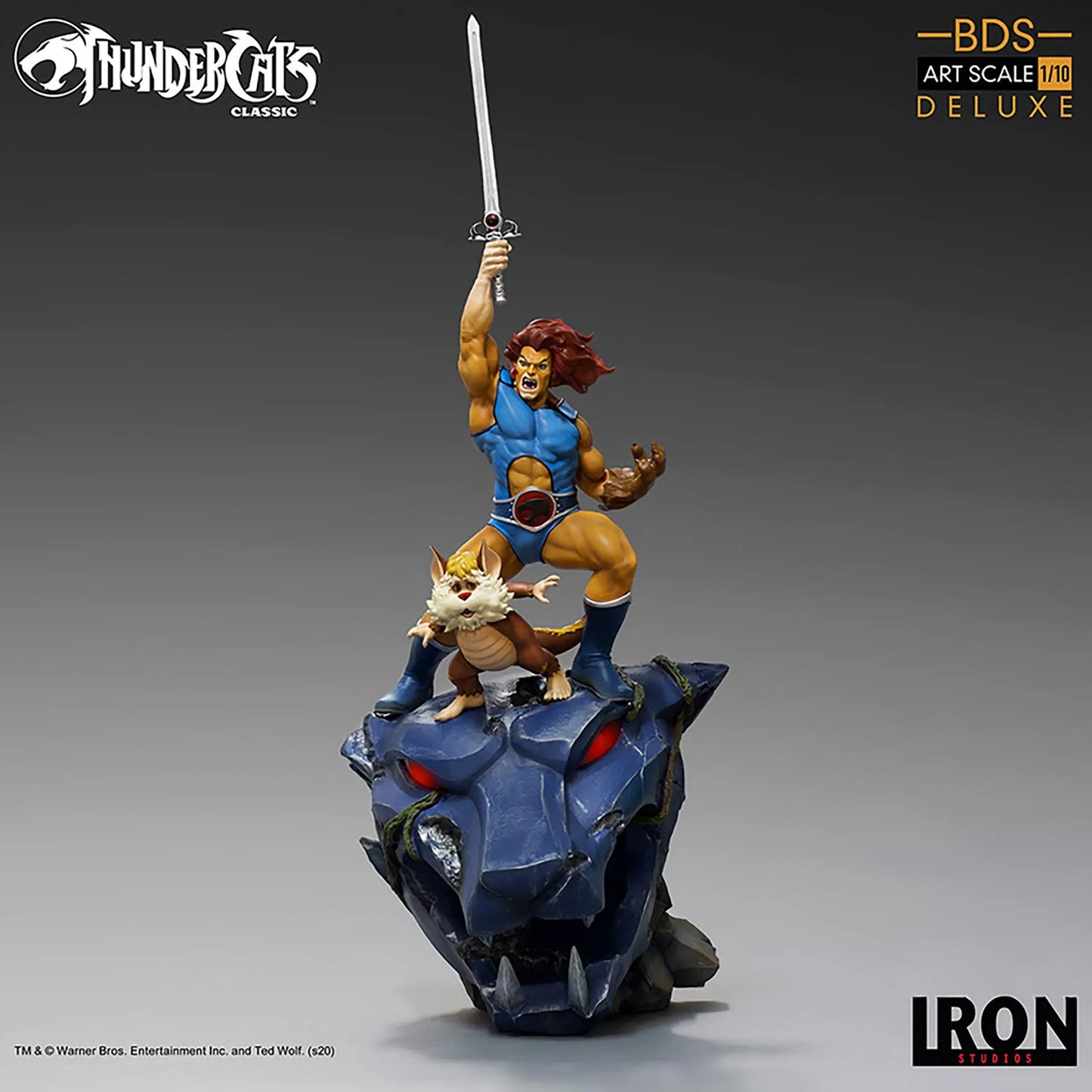 Thundercats Lion-O & Snarf Art Scale 1/10 Figure - Iron Studios Iron Studios