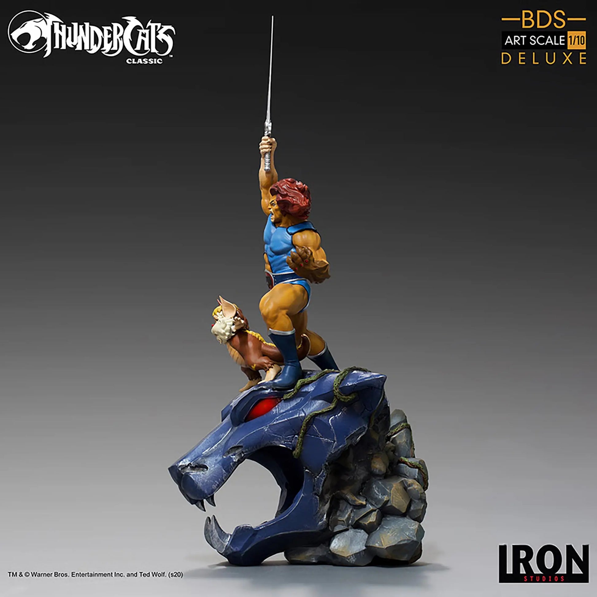 Thundercats Lion-O & Snarf Art Scale 1/10 Figure - Iron Studios Iron Studios
