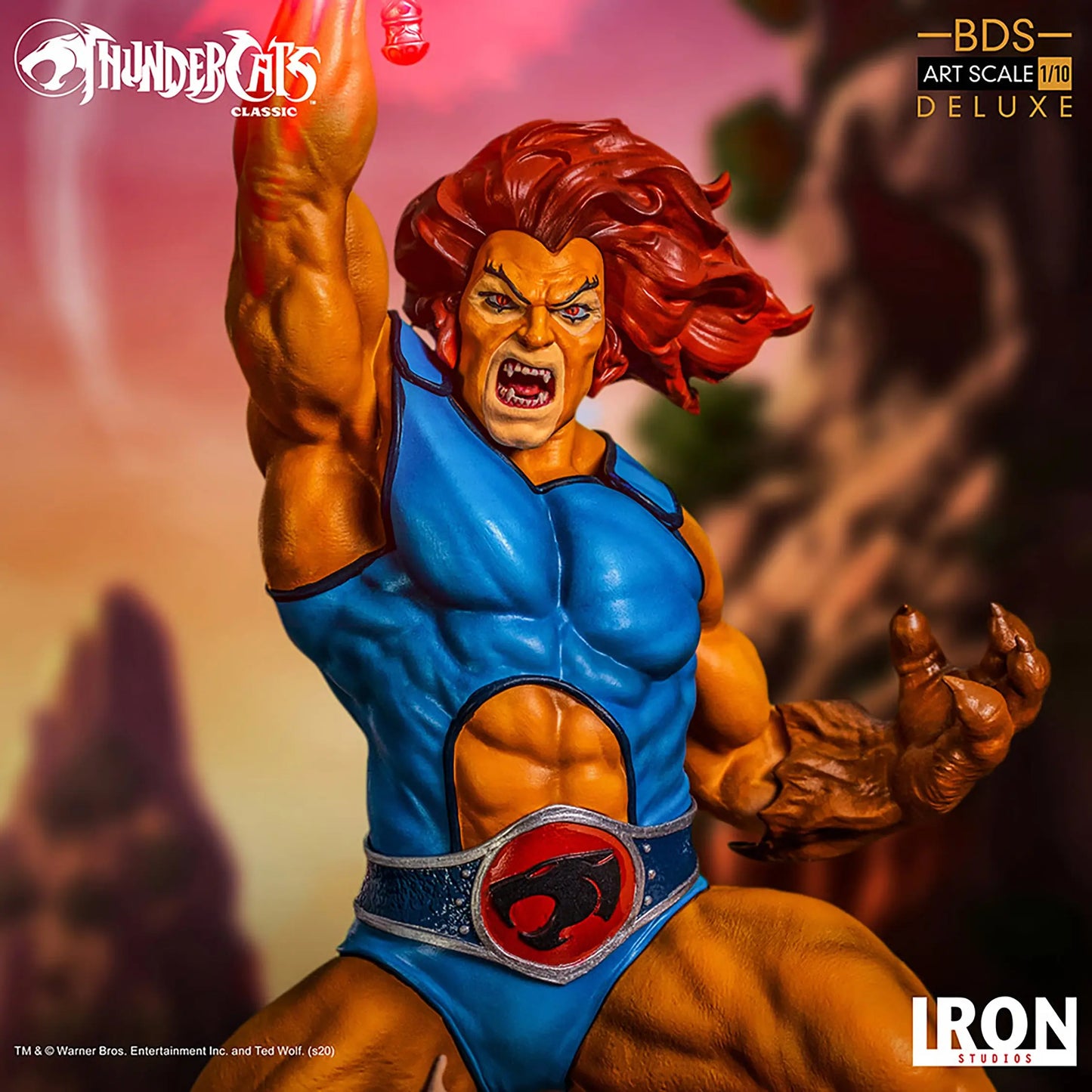 Thundercats Lion-O & Snarf Art Scale 1/10 Figure - Iron Studios Iron Studios