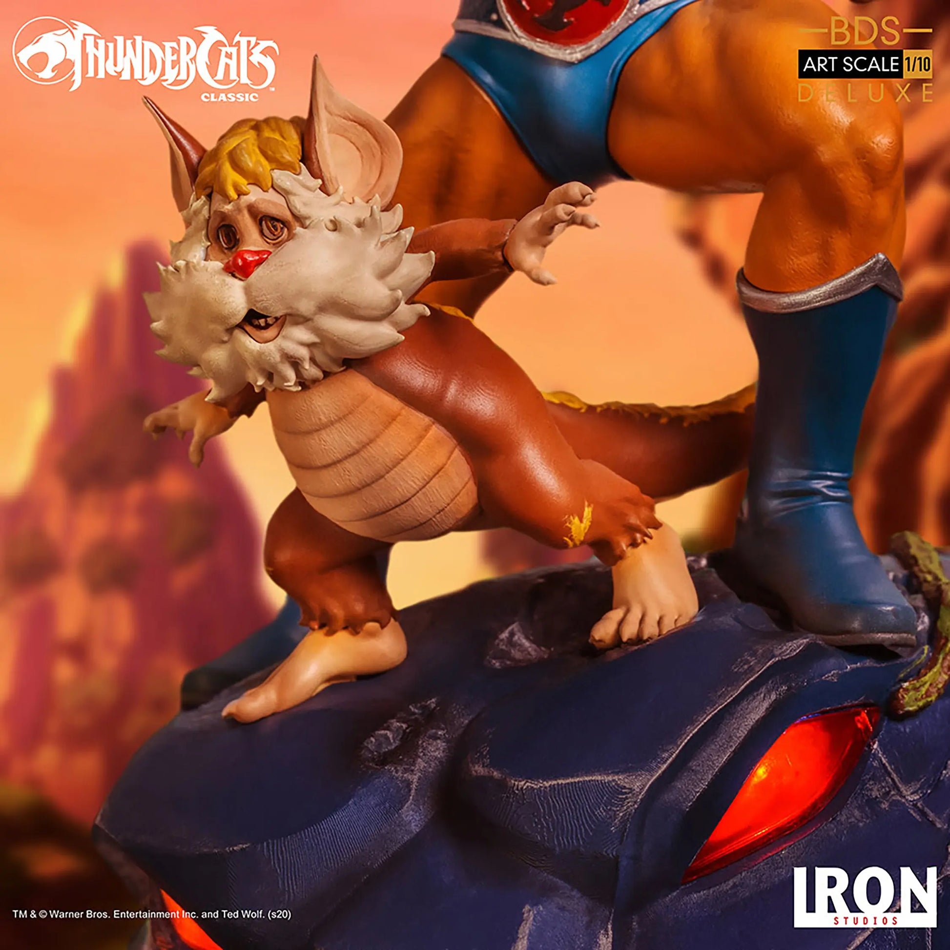 Thundercats Lion-O & Snarf Art Scale 1/10 Figure - Iron Studios Iron Studios