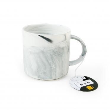 SUCK UK Marble Effect Mug Eight3Five Inc Black 