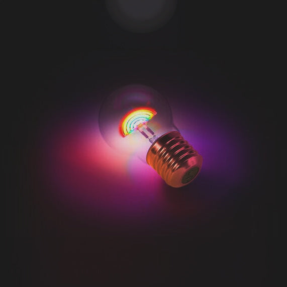 Rainbow Cordless Lightbulb