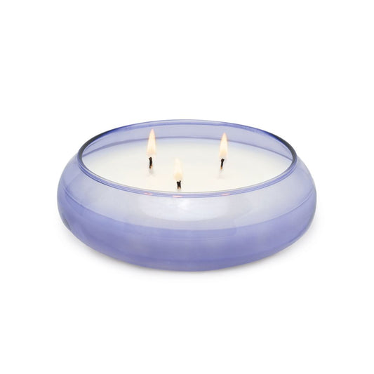 Realm Large Round Glass Candle