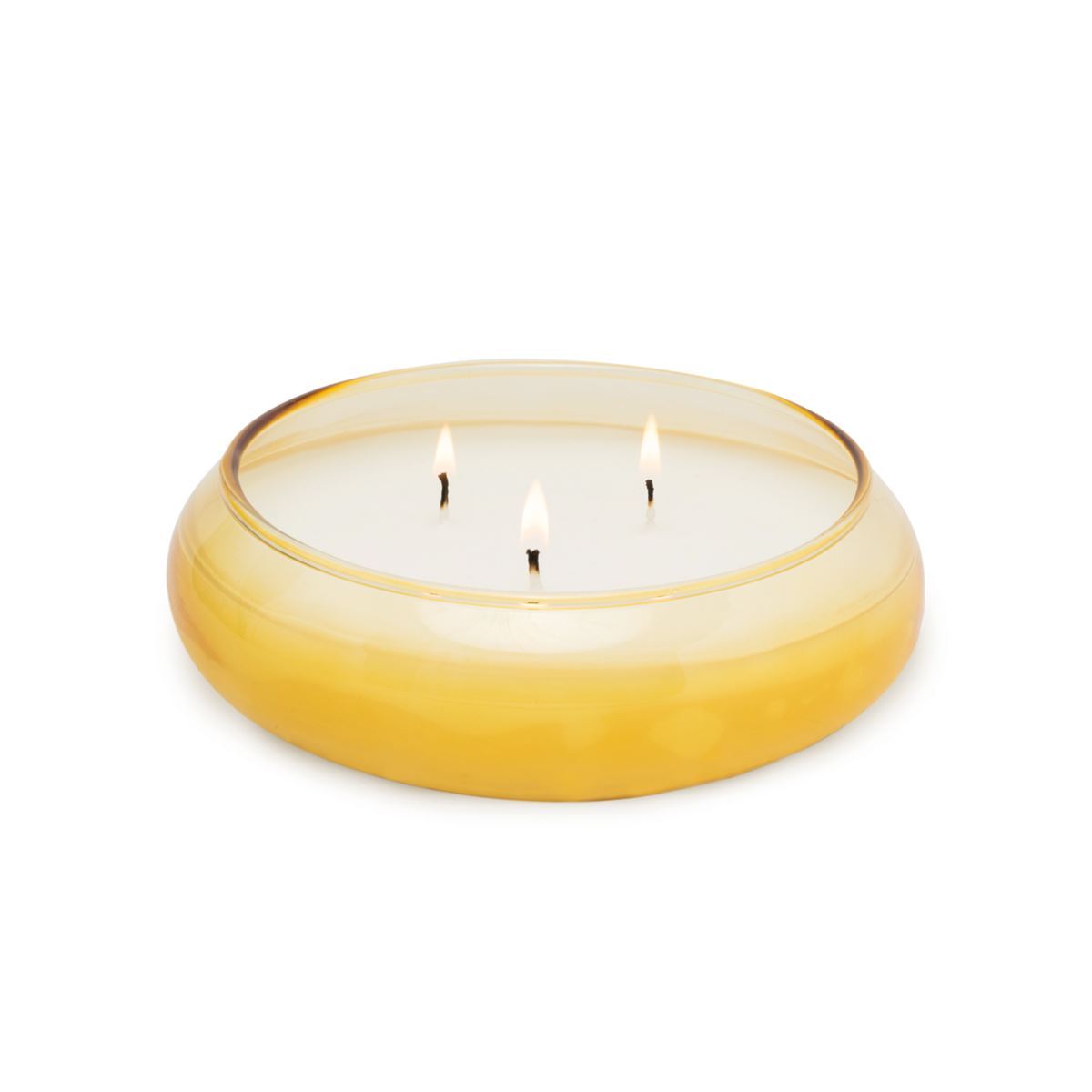 Realm Large Round Glass Candle