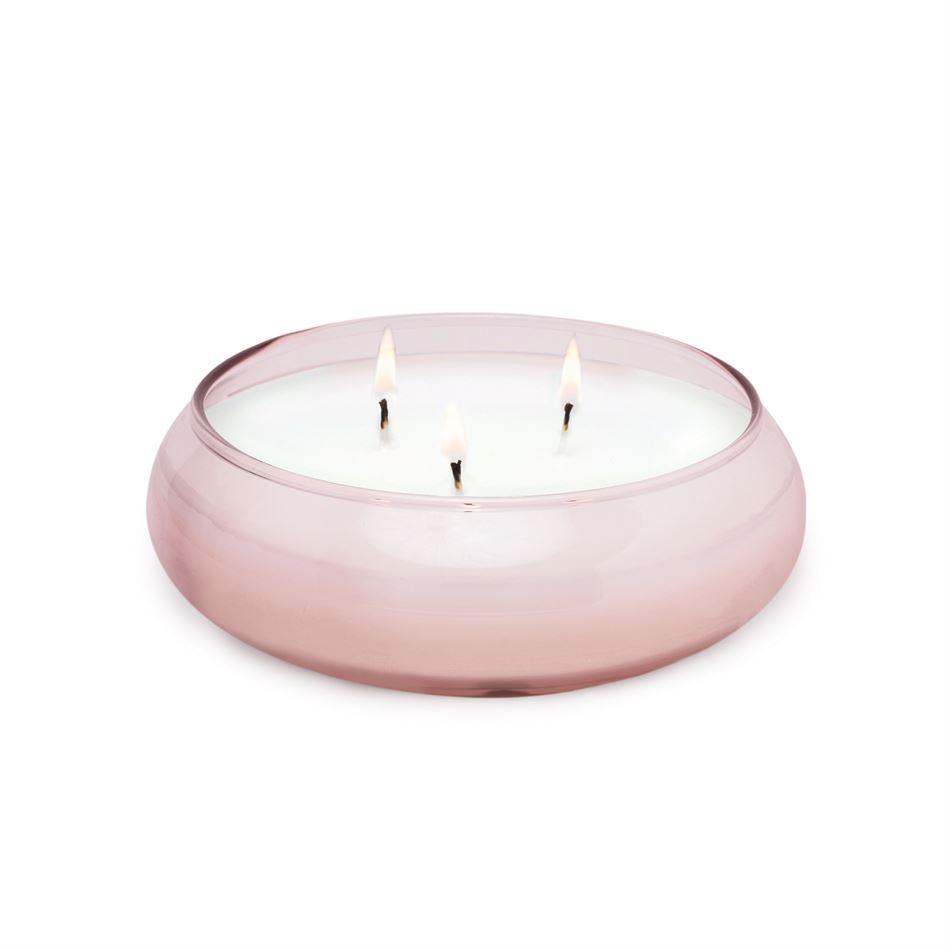 Realm Large Round Glass Candle