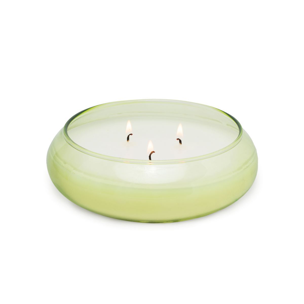 Realm Large Round Glass Candle