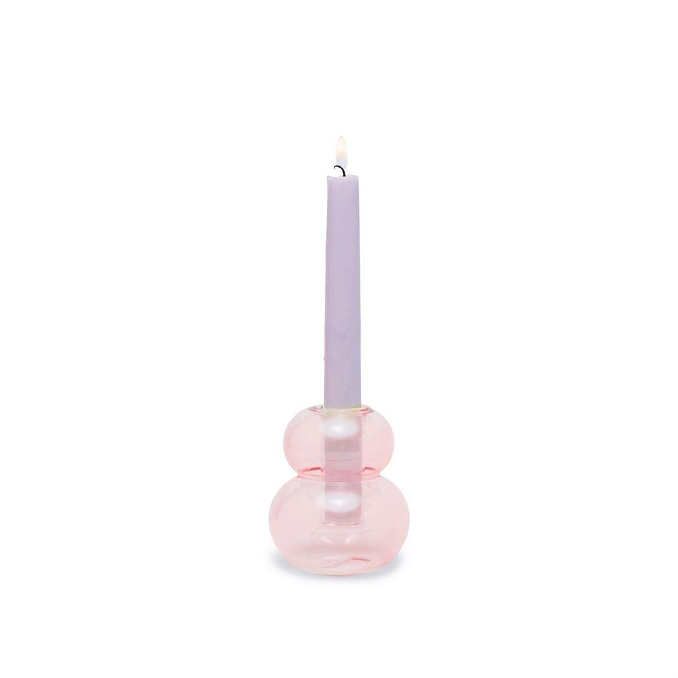 PADDYWAX - Realm Bubble Glass Stack Taper Holder Candle Holder Paddywax 