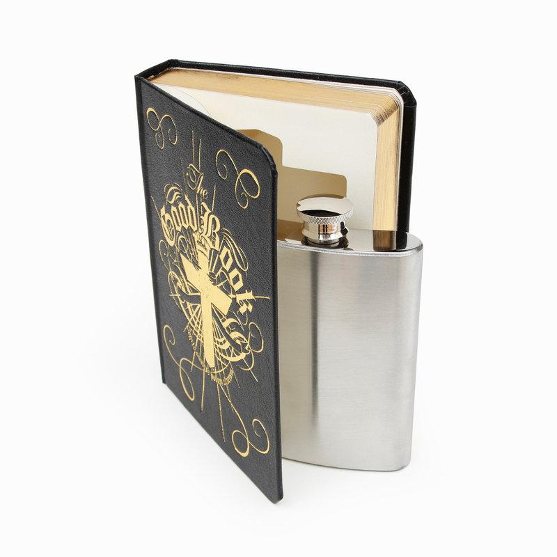 SUCK UK Flask In A Book Suck UK Black 