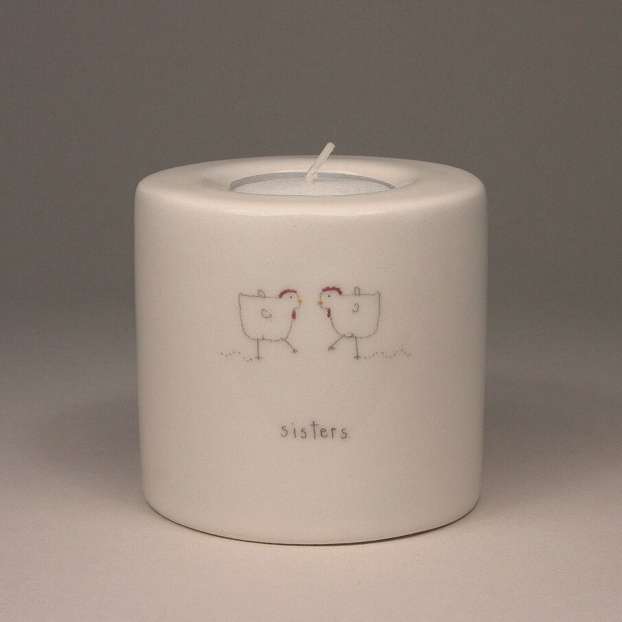 Sisters Small Tea Light Holder