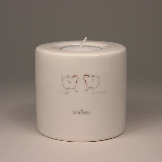 Sisters Small Tea Light Holder