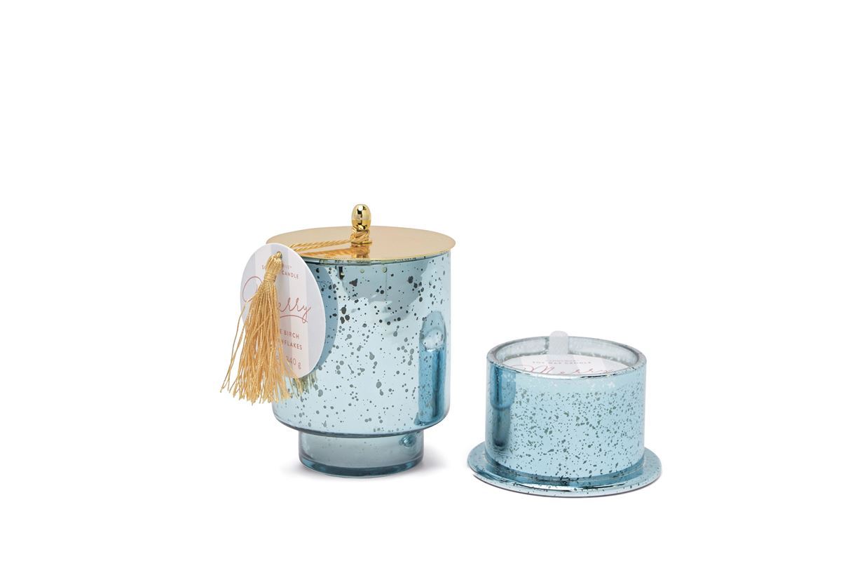 PADDYWAX - Tinsel Sky Blue Candle Candle Paddywax 