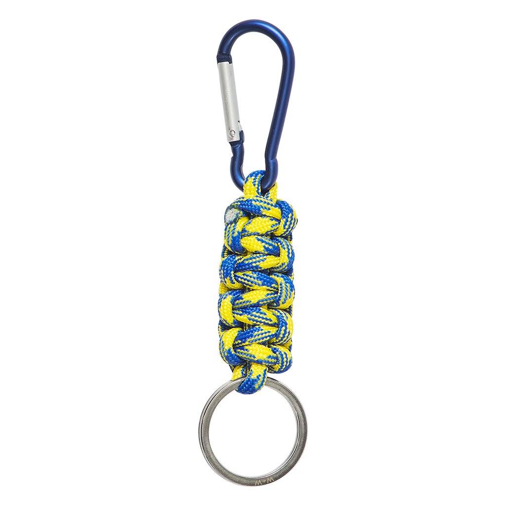 WILD + WOLF Urban Keychain - Yellow/Blue Keychain Wild & Wolf 