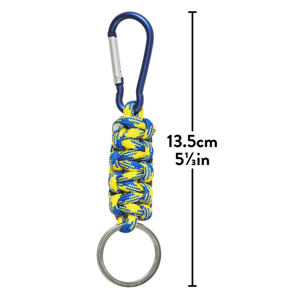 WILD + WOLF Urban Keychain - Yellow/Blue Keychain Wild & Wolf 