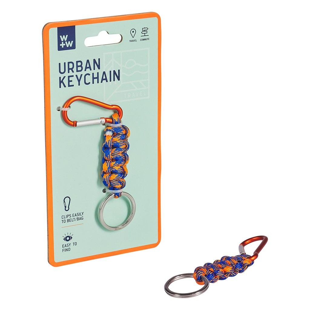 WILD + WOLF Urban Keychain - Blue/Orange Keychain Wild & Wolf 