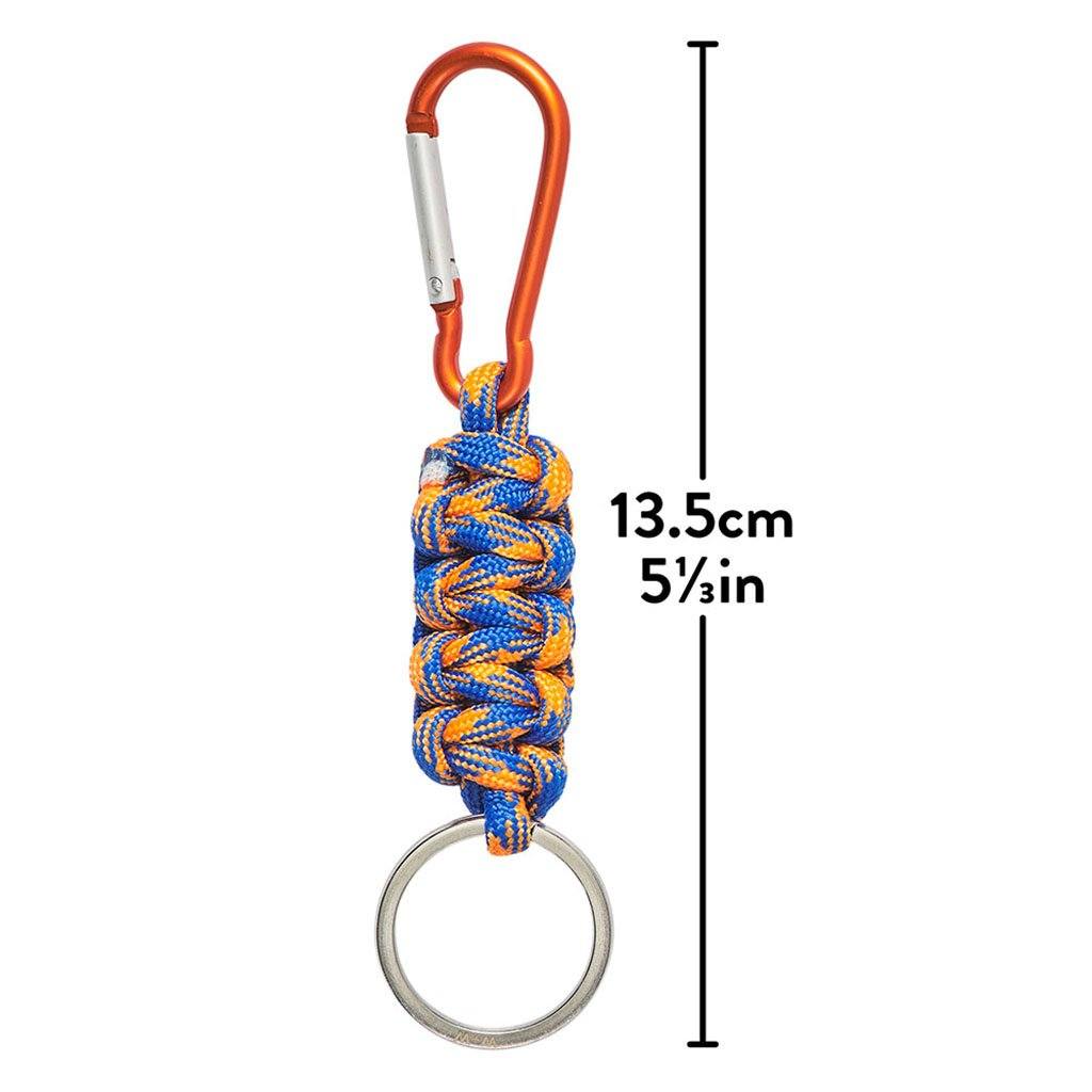 WILD + WOLF Urban Keychain - Blue/Orange Keychain Wild & Wolf 