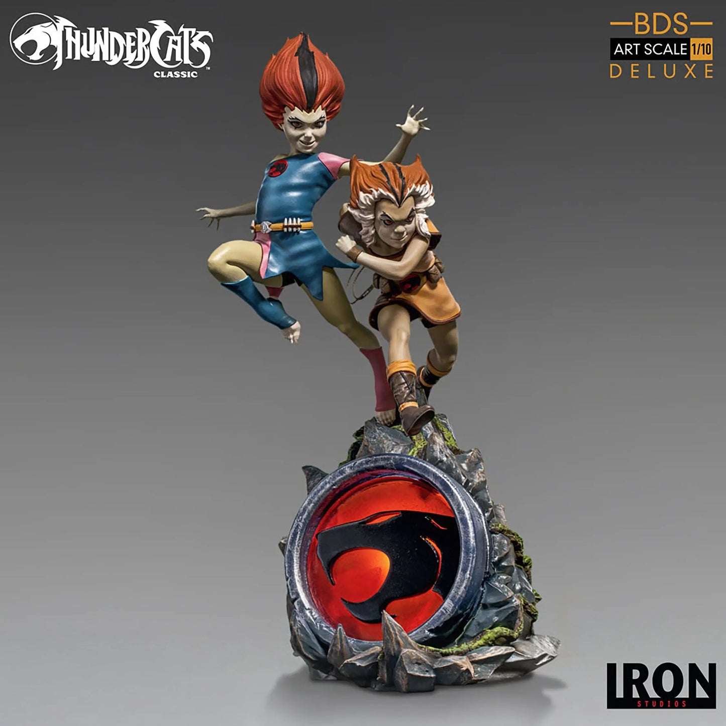 Thundercats Wilykit & Wilykat Art Scale 1/10 Figure - Iron Studios Iron Studios