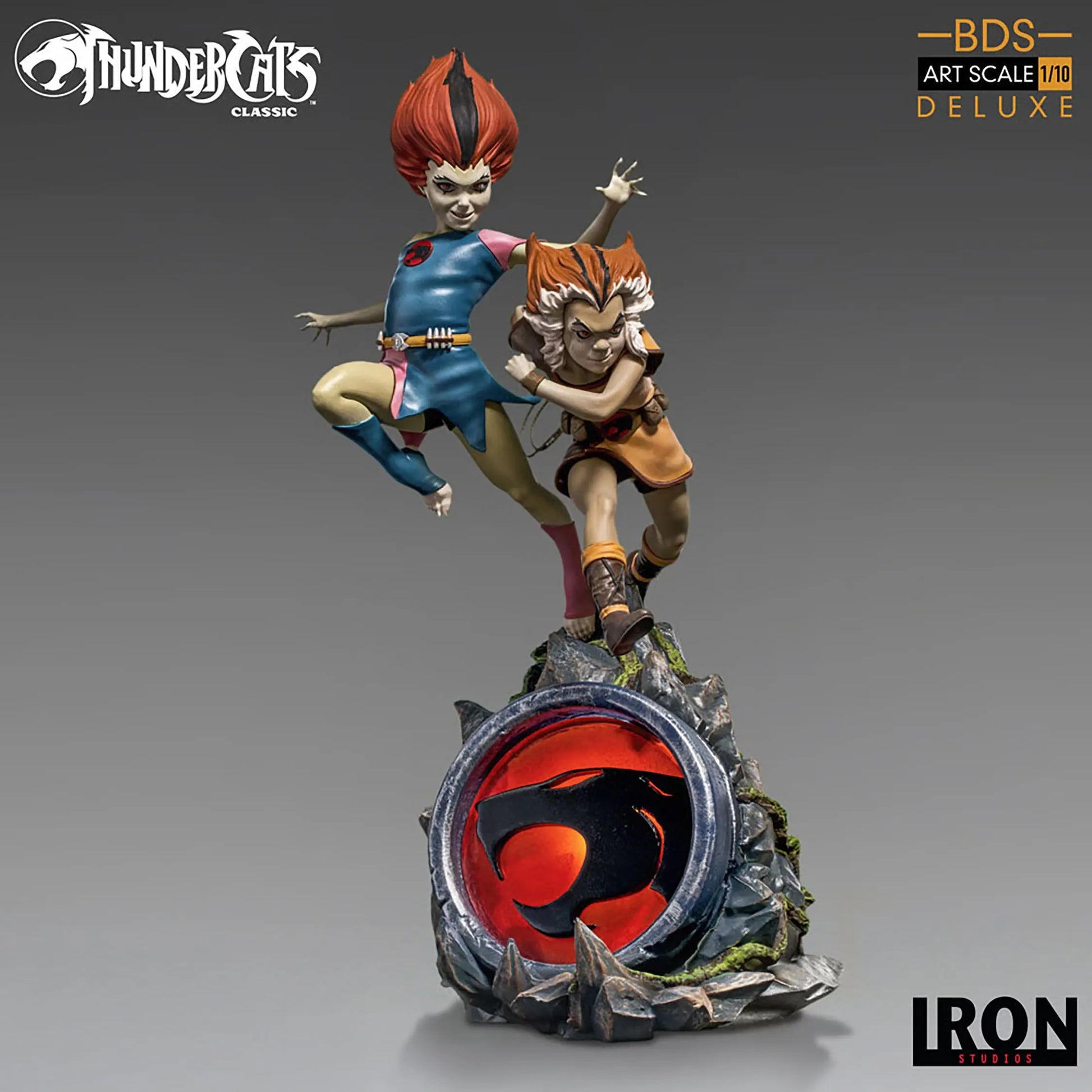 Thundercats Wilykit & Wilykat Art Scale 1/10 Figure - Iron Studios Iron Studios